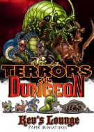 Paper Minis - Terrors of the Dungeon cover