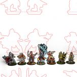 Cutfiles for Swords for Hire - Paper Miniatures