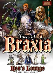 Paper Minis - Faces of Braxia cover