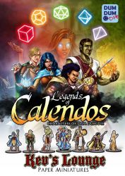 Paper Minis - Legends of Calendos cover