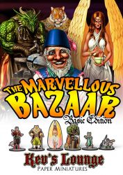 Paper Minis - The Marvellous Bazaar (Basic Edition) cover