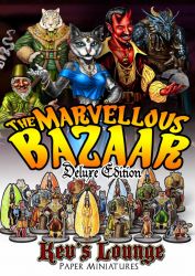 Paper Minis - The Marvellous Bazaar Deluxe Edition cover