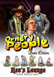 Paper Minis - Ornery People Basic Edition cover