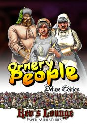 Paper Minis - Ornery People cover