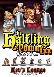 Paper Minis - The Halfling Town Inn (Basic) cover