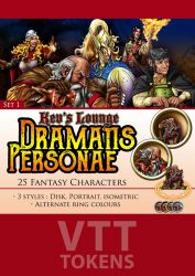 VTT Tokens - Dramatis Personae cover