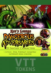 VTT Tokens - Dangerous Adversaries cover