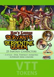 VTT Tokens - Servants of the Serpentine Queen Cover