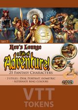 VTT Tokens - A Life of Adventure cover