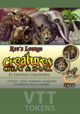 VTT Tokens - Creatures, Great & Small cover