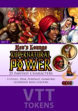 VTT Tokens - Supernatural Power cover